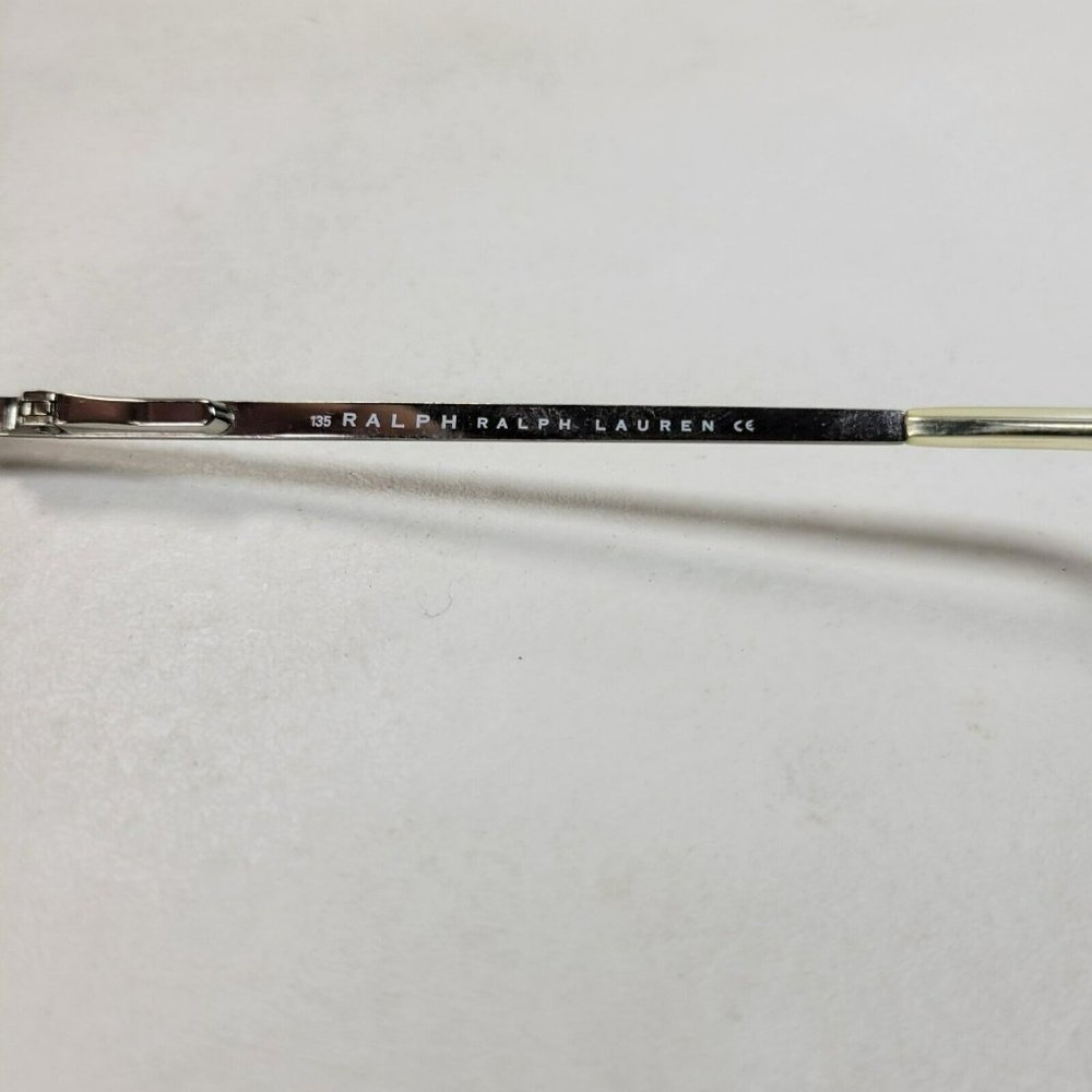 Ralph Lauren Rectangular Half Rim Silver Eyeglass… - image 8